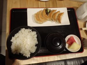 メガモールにある『大阪王将のコシヒカリ定食』