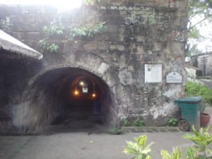 サンチャゴ要塞の地下壕