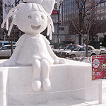 札幌雪まつりの雪の彫刻