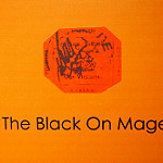 British Guiana One Cent Black on Magentaの写真