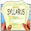 syllabusと書かれたメモ用紙