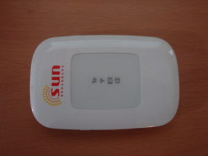 Sun社製の二台目のポケットWifi