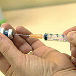 ワクチンの注射器