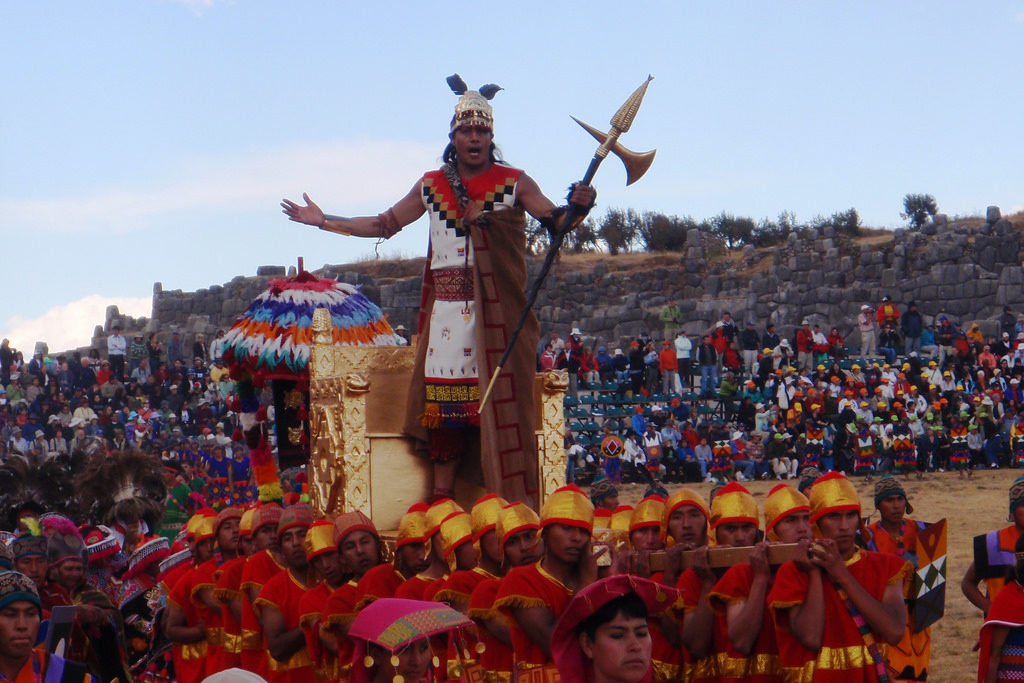 ペルークスコで実施されるインティライミ祭