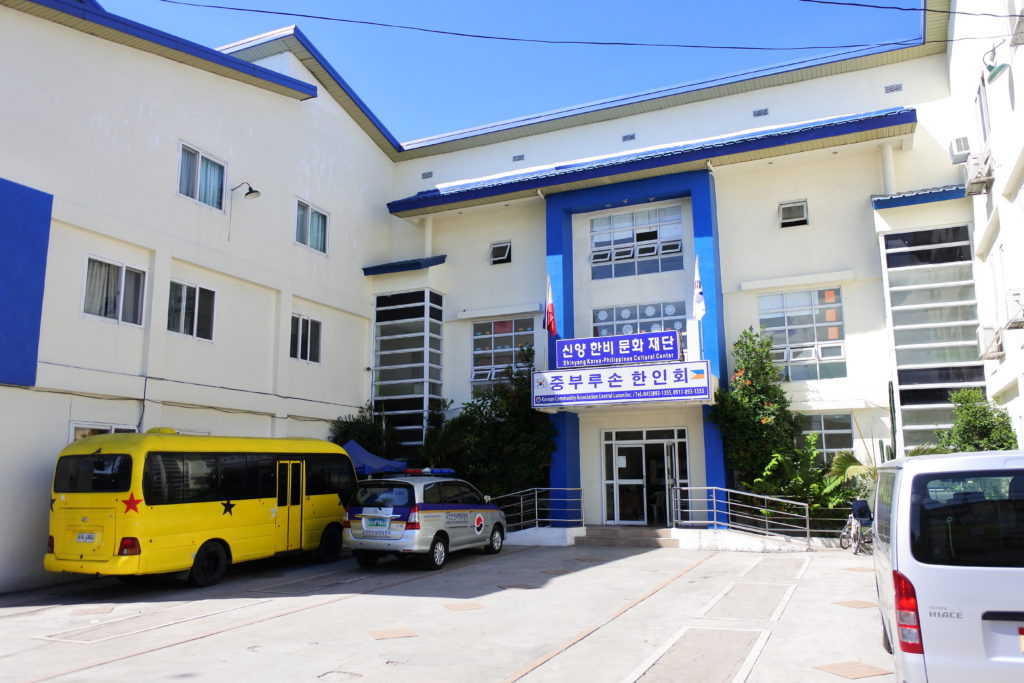 コリアンタウンの韓国人学校