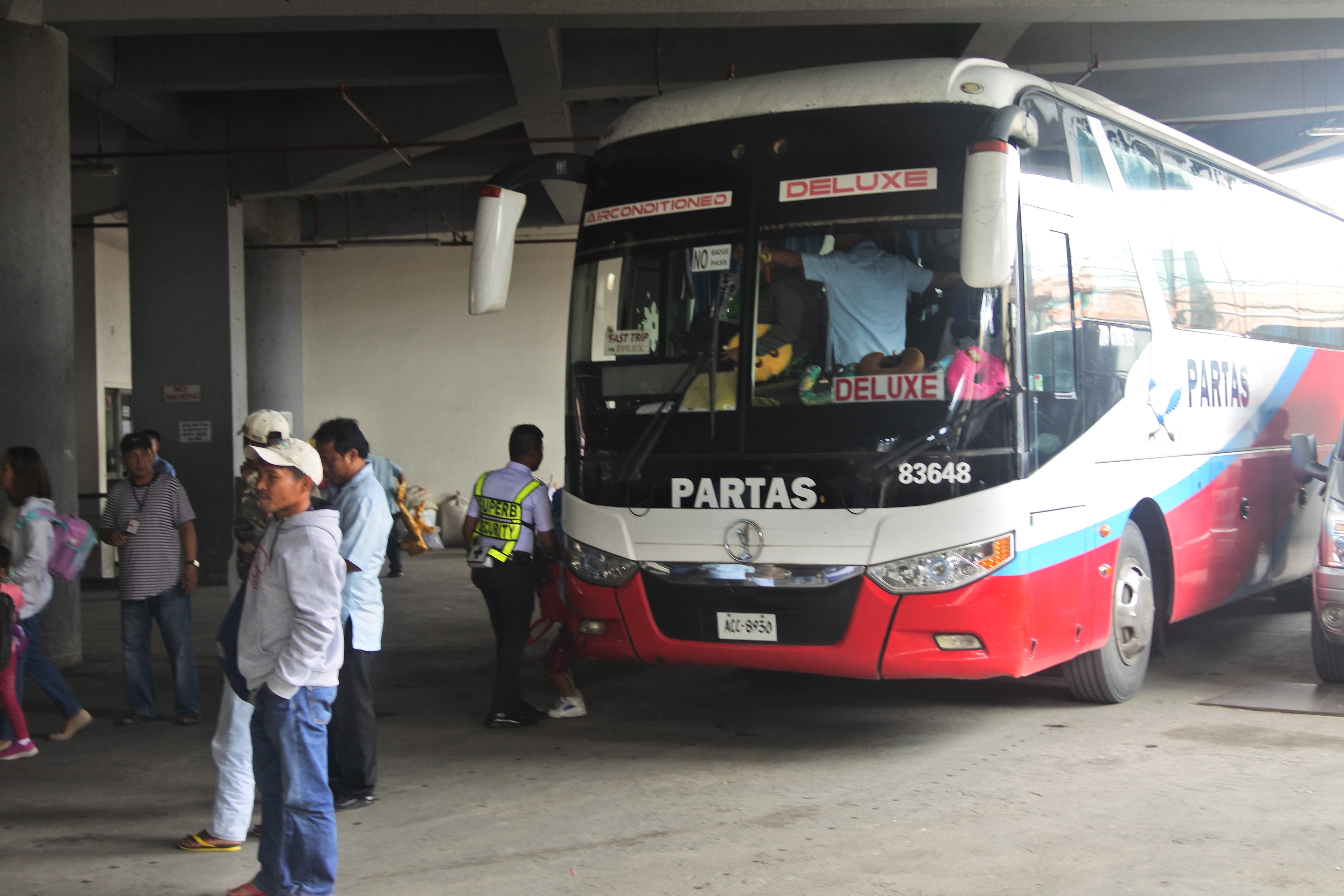 バギオからマニラへのバス移動はBus　Terminal　Baguioが便利